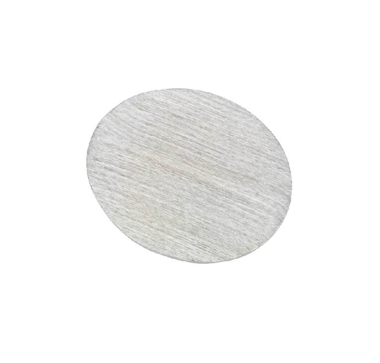 Kerzenteller / Kerzenhalter oval silber gebürstet Hochwertiger Kerzenteller / Kerzenhalter oval Innen 10 x 8 cm silberoptik gebürstet im Onlineshop
